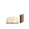 Boek Lamp walnoot bruin - Afbeelding 2