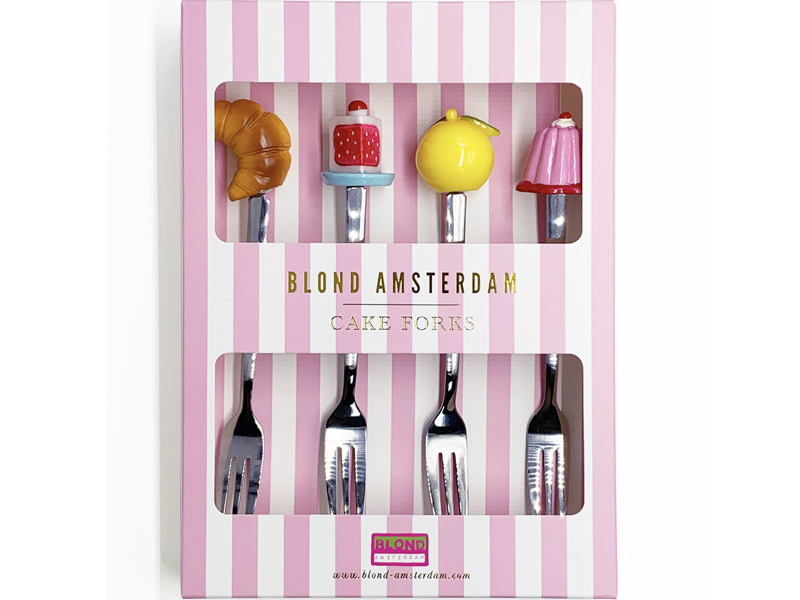 Blond Amsterdam Cake Forks - Afbeelding 2